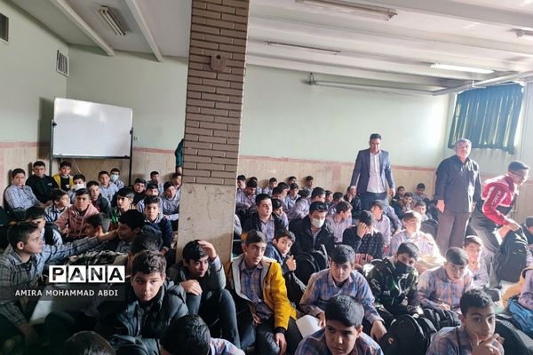 اجتماع فرزندان حاج قاسم و افتتاحیه طرح لاله‌های روشن در کهریزک
