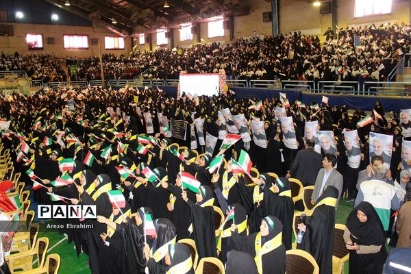 تجمع 6000 نفری دختران سلیمانی در کرمان