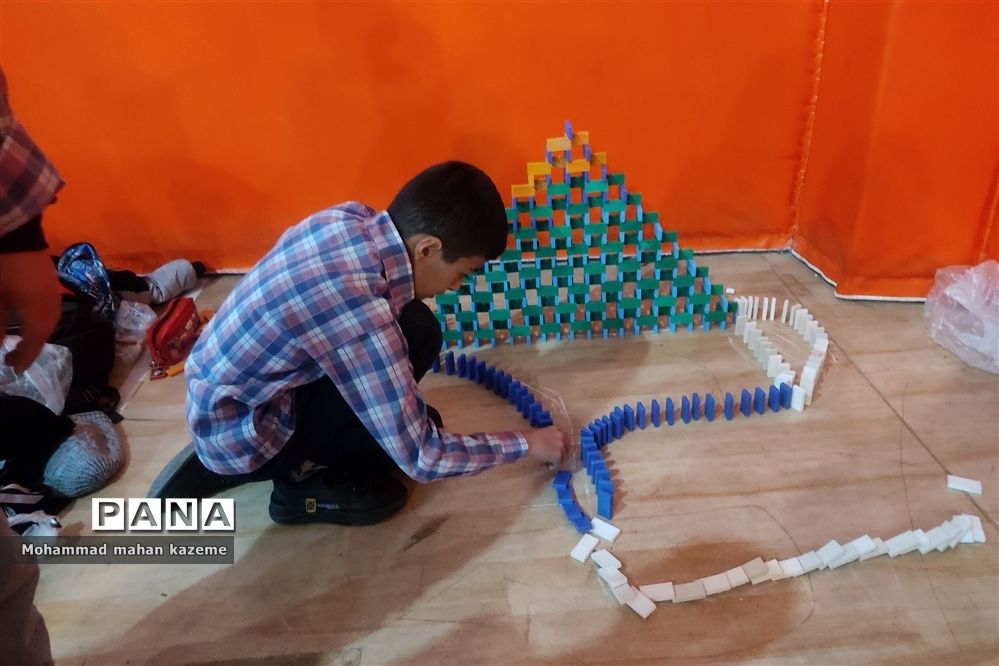 برگزاری مسابقات دومینو در مدارس ناحیه یک شیراز