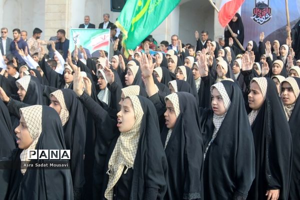 اجتماع فرزندان حاج قاسم در برازجان
