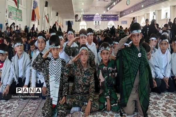 همایش بزرگ فرزندان حاج قاسم در شهرستان شیروان