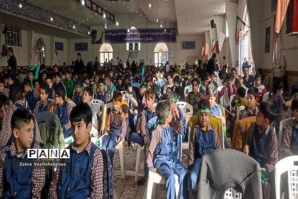 همایش بزرگ فرزندان حاج قاسم در شهرستان شیروان