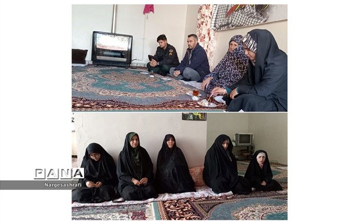 دیداری به‌مناسبت روز بزرگداشت و تکریم مادران شهدا در منزل شهید حاجیلو در شهر زیارت