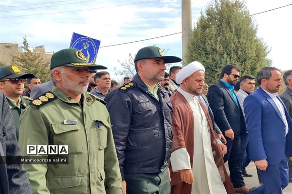 راهپیمایی حماسه ٩ دی در شهرستان بیضاء