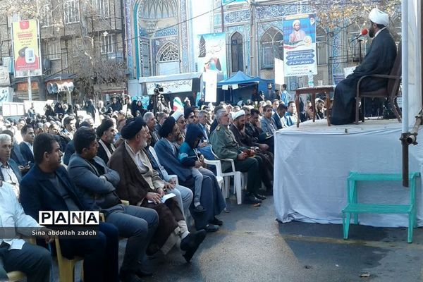 حماسه ٩ دی در شهرستان استهبان