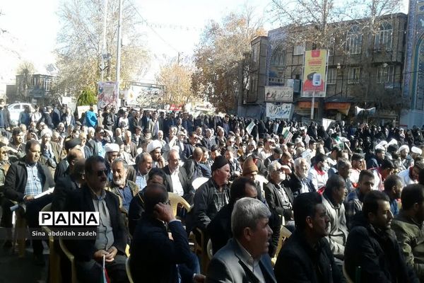 حماسه ٩ دی در شهرستان استهبان