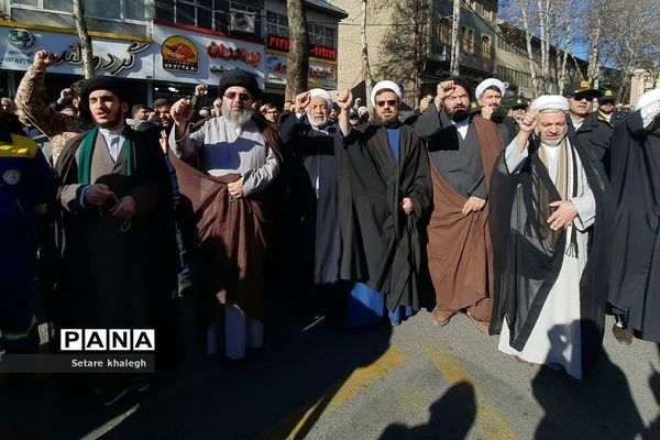اجتماع بزرگ حماسه ۹ دی در شهرستان دماوند
