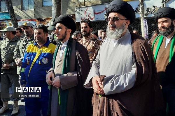 اجتماع بزرگ حماسه ۹ دی در شهرستان دماوند