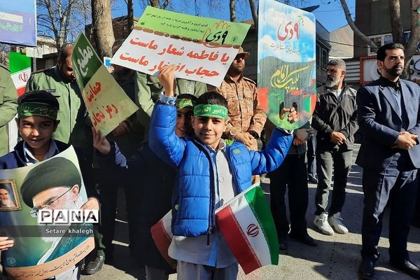 اجتماع بزرگ حماسه ۹ دی در شهرستان دماوند
