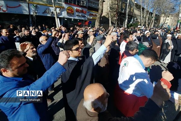 اجتماع بزرگ حماسه ۹ دی در شهرستان دماوند