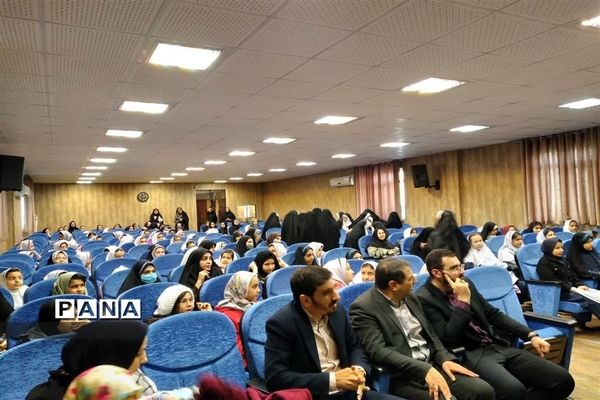 مراسم اختتامیه مسابقات فرهنگی و هنری ،قران،عترت و نماز(دختران) در شهرستان قدس