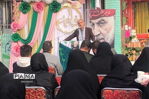 مراسم گرامیداشت روز مادر و سالگرد شهادت سردار سلیمانی در ناحیه دو شهرری