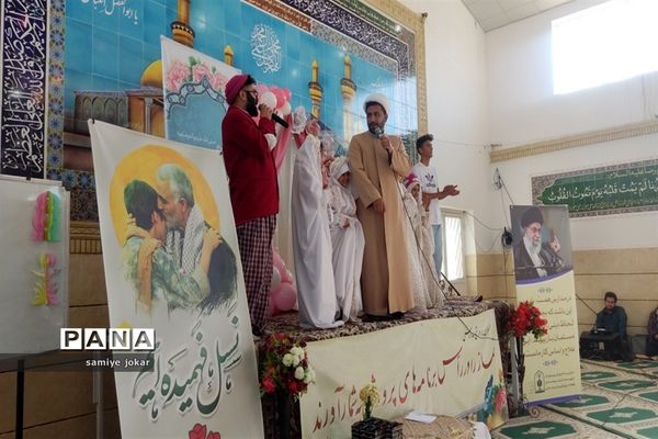 جشن عبادت دانش‌آموزان دختر شهرستان سروستان