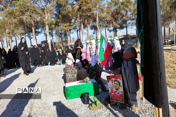 آیین رونمایی از یادمان شهید گمنام اردوگاه شهید بهشتی استان اصفهان