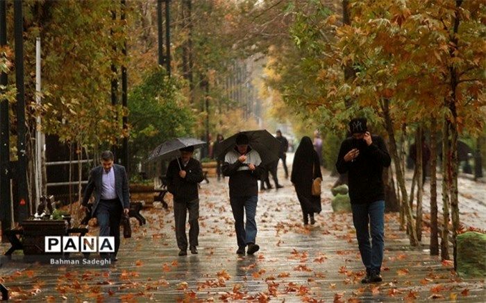 بارش پراکنده در تهران از روز شنبه