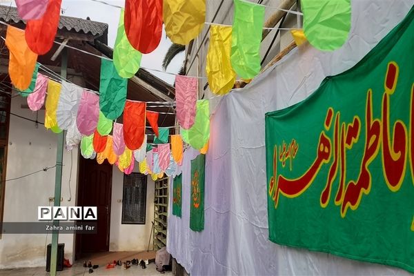 مراسم میلاد حضرت فاطمه (س) و سالگرد شهادت حاج قاسم سلیمانی در شهرستان نور