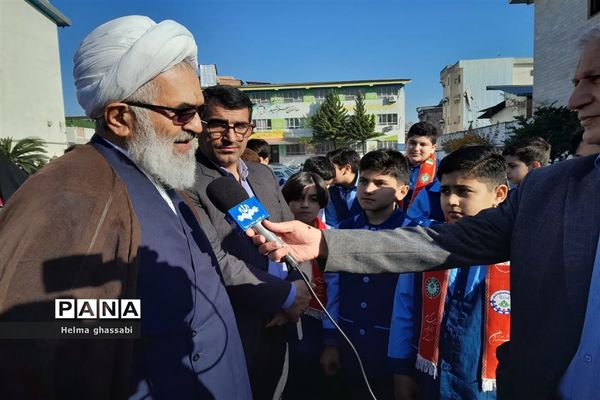 مراسم سالگرد سردار سلیمانی در اداره آموزش و پرورش شهرستان قائمشهر
