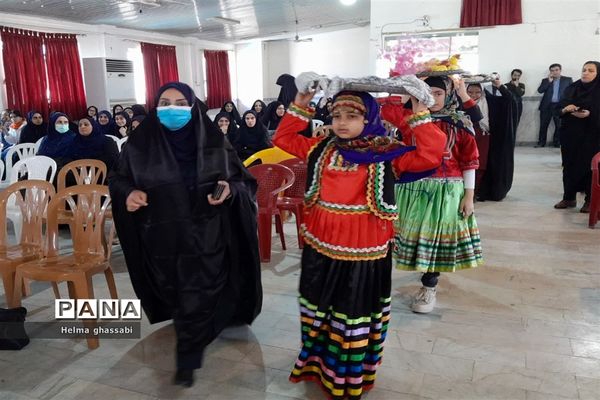 مراسم سالگرد سردار سلیمانی در اداره آموزش و پرورش شهرستان قائمشهر