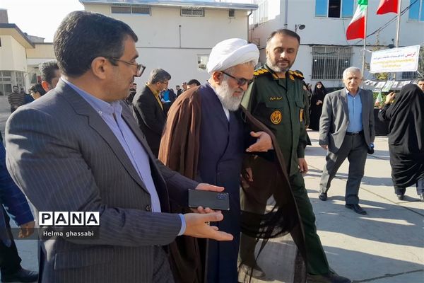 مراسم سالگرد سردار سلیمانی در اداره آموزش و پرورش شهرستان قائمشهر