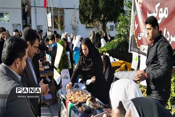 مراسم سالگرد سردار سلیمانی در اداره آموزش و پرورش شهرستان قائمشهر