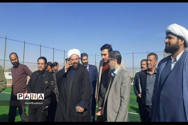 افتتاحیه ی چمن مصنوعی روستای ارغا ی خلیل اباد