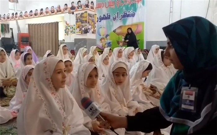 جشن تکلیف دختران دبستان حضرت زینب(س) رودهن/فیلم