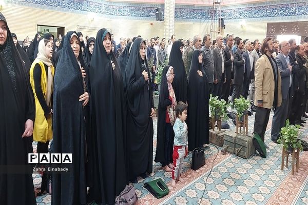 اجتماع محکومیت حادثه تروریستی کرمان در شهرستان ملارد