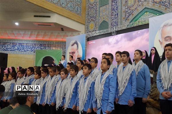 اجتماع محکومیت حادثه تروریستی کرمان در شهرستان ملارد