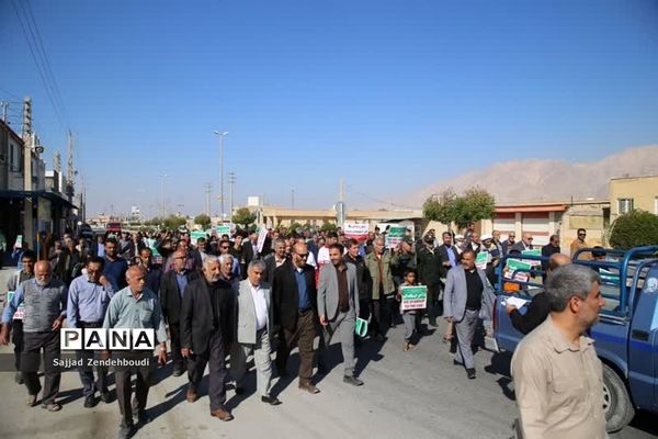 مردم تنگستان حمله تروریستی کرمان را محکوم کردند