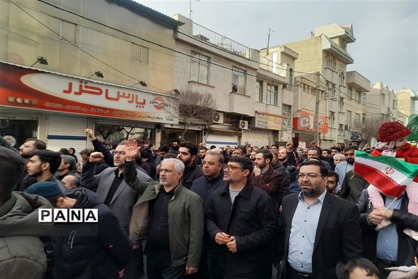 مراسم تشییع پیکر دانشجو معلم شهیده فائزه رحیمی