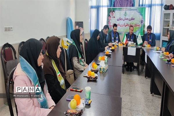 جلسه شورای برنامه ریزی سازمان دانش‌آموزی سه ماهه دوم در شهرستان سملقان