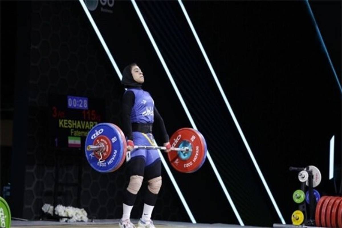نبرد ۷ دختر وزنه‌بردار ایران در رقابت‌های قهرمانی آسیا