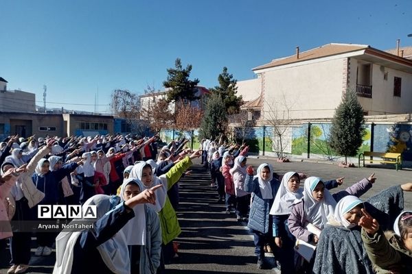 مراسم بزرگداشت شهدای کرمان در مدرسه خواهران بابایی  دماوند