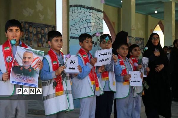 حضور معاون پرورشی و فرهنگی اداره کل آموزش و پرورش استان بوشهر در تنگستان