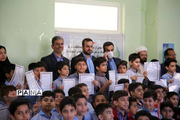 حضور معاون پرورشی و فرهنگی اداره کل آموزش و پرورش استان بوشهر در تنگستان