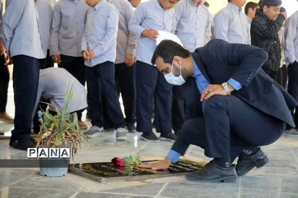 حضور معاون پرورشی و فرهنگی اداره کل آموزش و پرورش استان بوشهر در تنگستان