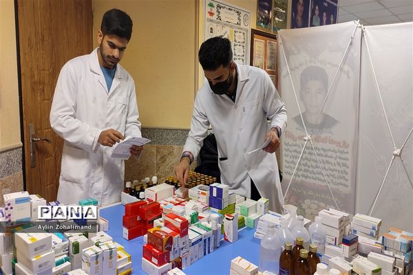 هفتاد و ششمین اردوی جهادی پزشکی گروه شهید کاظمی آشتیانی در کیکاور شهرستان رباط کریم