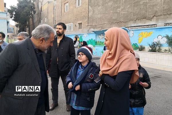 دیدار دوستانه نماینده مجلس شورای اسلامی با دانش‌آموزان اوتیسم آموزشگاه ترنم ناحیه دو شهرری