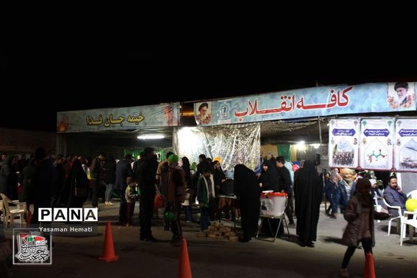 برپایی خیمه فرهنگی جان فدا در نیشابور