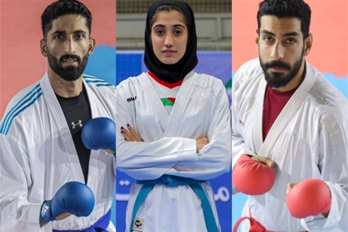 دو طلا و یک برنز حاصل تلاش نمایندگان ایران در کاراته وان آتن