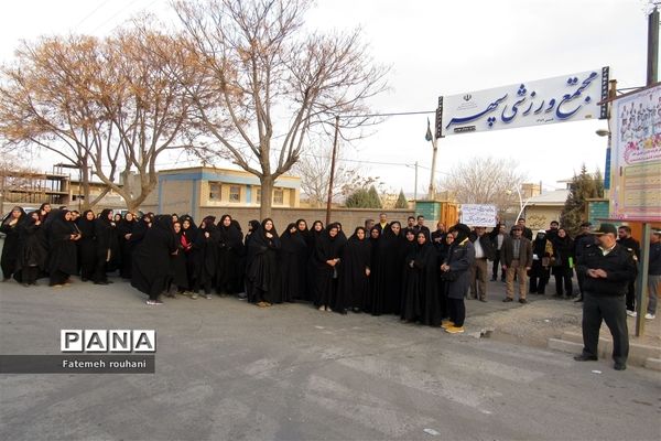 همایش پیاده روی همکاران فرهنگی شهرستان خلیل آباد