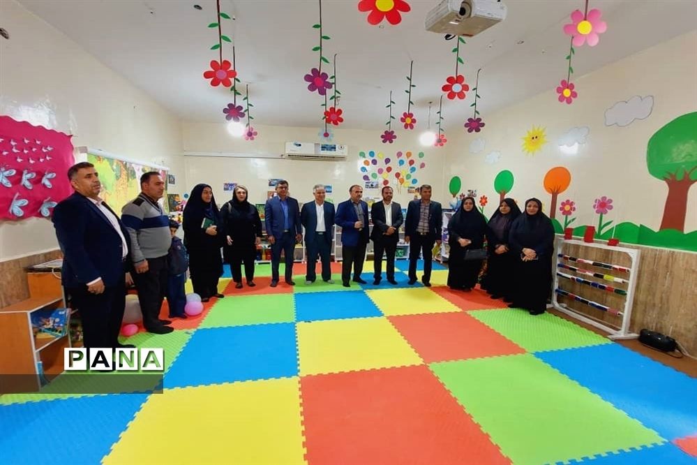 افتتاحیه اولین اتاق بازی و یادگیری در شهرستان امیدیه