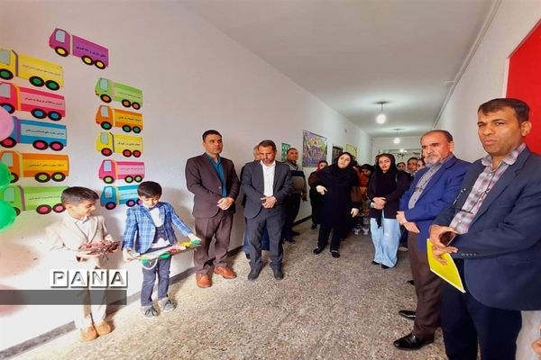 افتتاحیه اولین اتاق بازی و یادگیری در شهرستان امیدیه