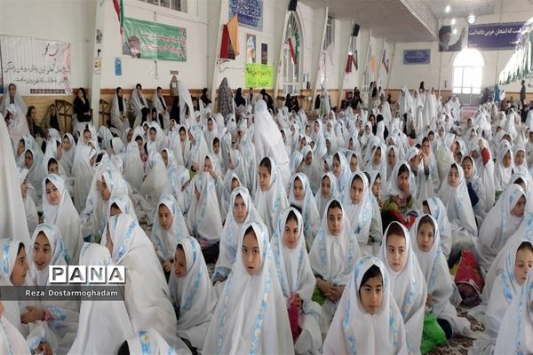 آیین جشن فرشته‌ها در مصلی امام خامنه‌ای(مدظله العالی) شهرستان شیروان