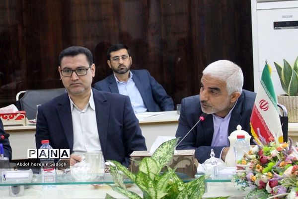 جلسه ستاد امتحانات و حفاظت آزمون در بوشهر