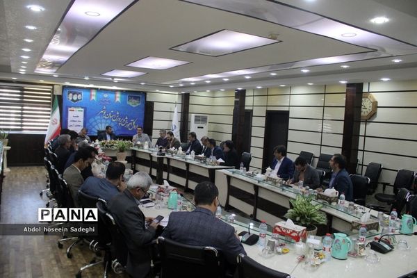 جلسه ستاد امتحانات و حفاظت آزمون در بوشهر