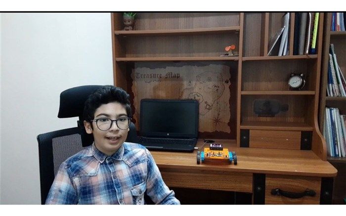 دانش‌‌آموز مخترع «ربات تعقیب آتش» از اهداف خود می‌گوید