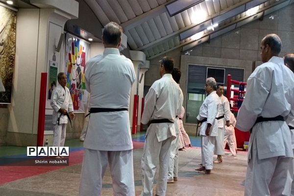 برگزاری برنامه کشوری کاراته در سالن ورزشی آستان قدس رضوی