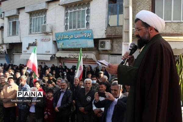 جشن تولد ۴۵ سالگی انقلاب اسلامی در گلوگاه