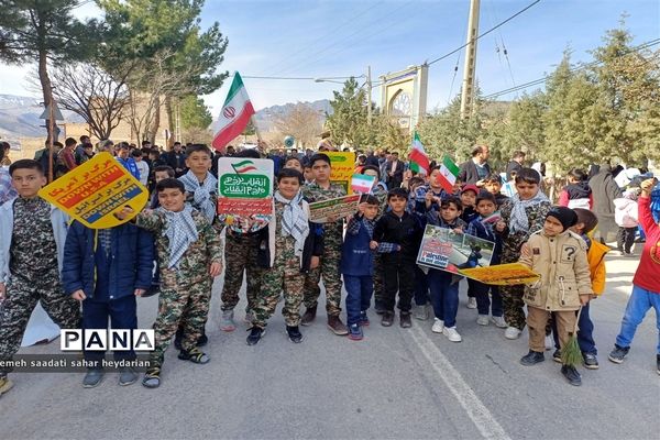 راهپیمایی با شکوه۲۲بهمن در شهرستان کلات